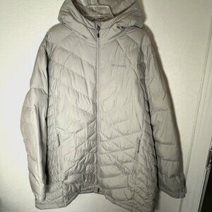 Columbia Gray Omniheat Puffer Jacket- Size 2X
